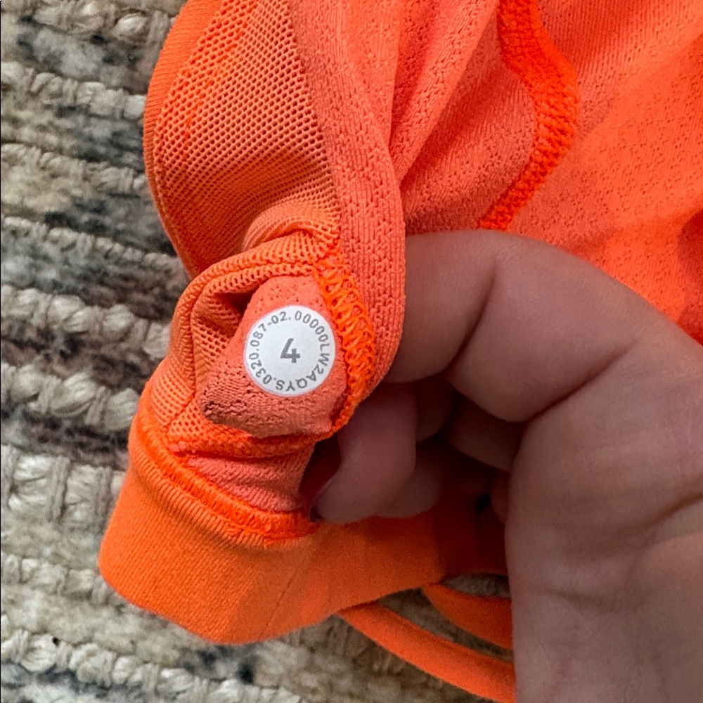 .✦ ݁˖Flash Sale.✦ ݁˖ lululemon free to be serene bra *c/d cup highlight orange - Picture 5 of 7